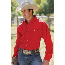 CAMICIA SOLID RED CINCH