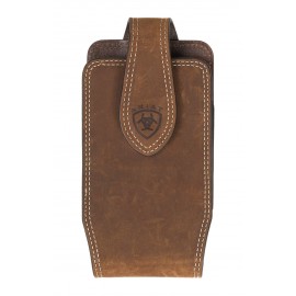 PORTA CELLULARE BROWN LEATHER ARIAT