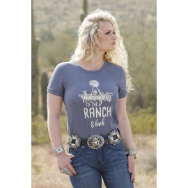 T-SHIRT LOVE YOU TO THE RANCH AND BACK CRUEL