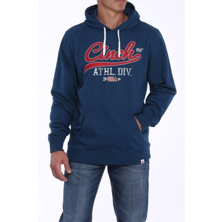 FELPA NAVY BLUE LOGO CINCH