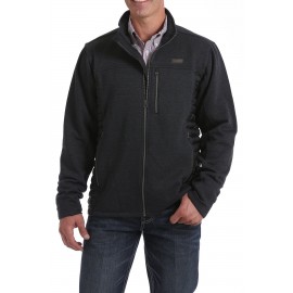 GIACCA CHARCOAL FLEECE QUILTED CINCH