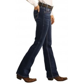 JEANS MID RISE EXTRA STRETCH BOOTCUT ROCK&ROLL DENIM