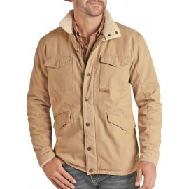 GIACCA BRUSHED CANVAS PANHANDLE