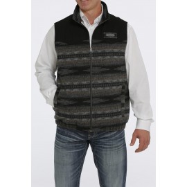 GILET WOOLY CONCEALED BLACK GRAY CINCH