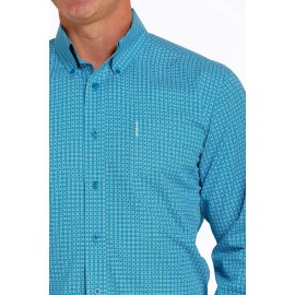 CAMICIA TURQUOISE MODERN CINCH