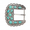 FIBBIA TURQUOISE STONE